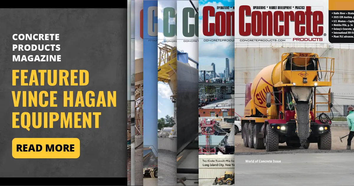 Concrete Products Magazine Featured Equipment